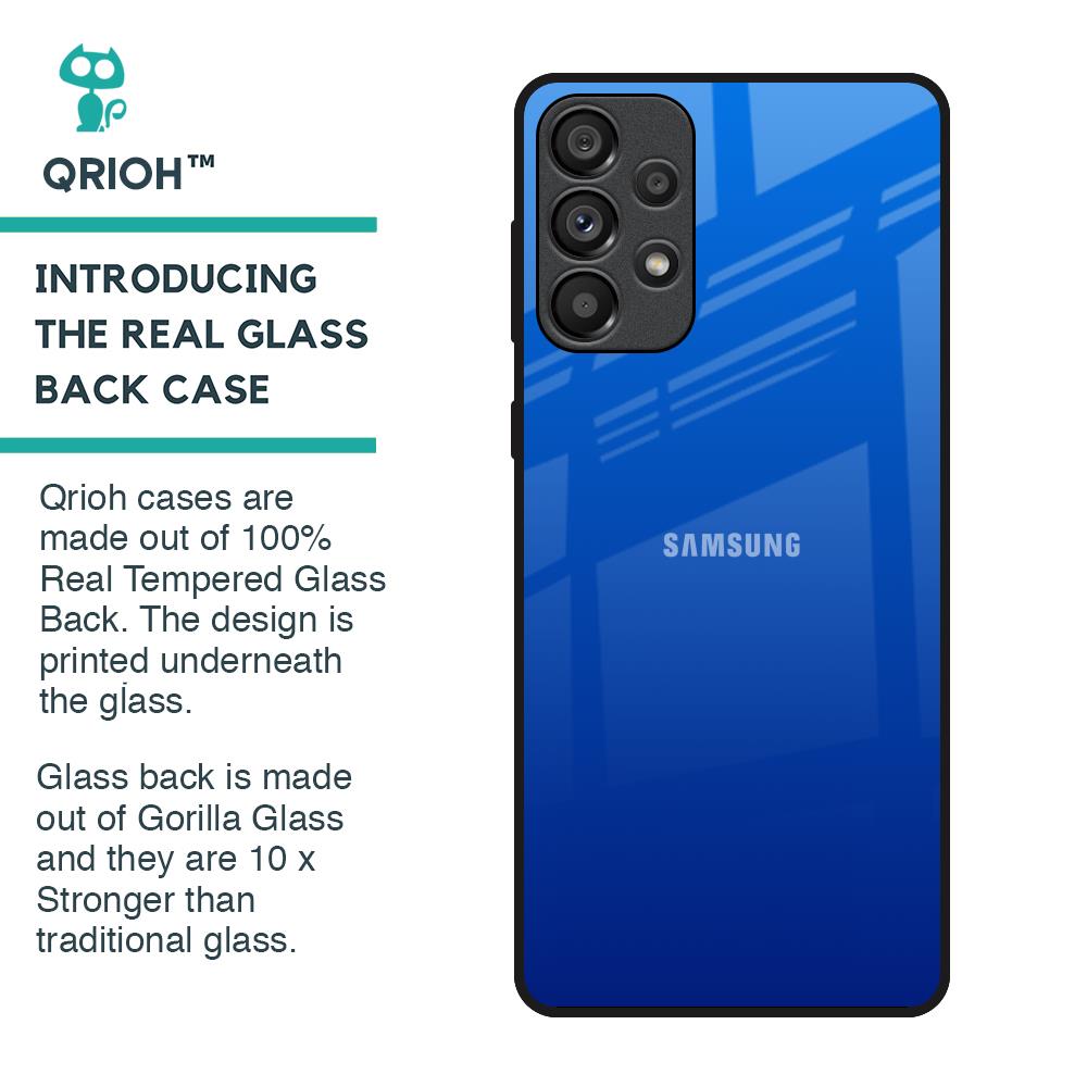 Egyptian Blue Glass Case for Samsung Galaxy A33 5G