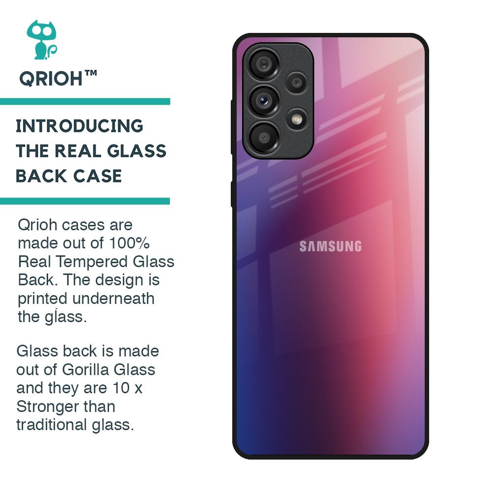 Multi Shaded Gradient Glass Case for Samsung Galaxy A33 5G