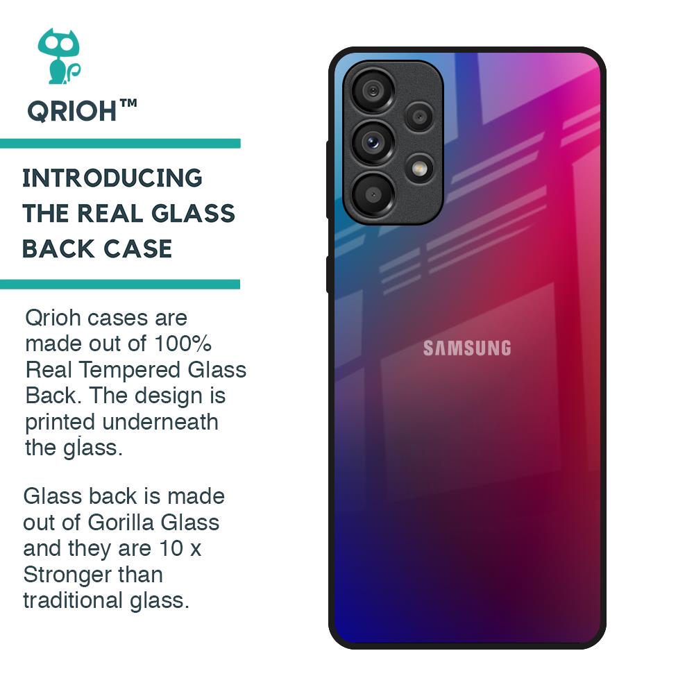 Magical Color Shade Glass Case for Samsung Galaxy A33 5G