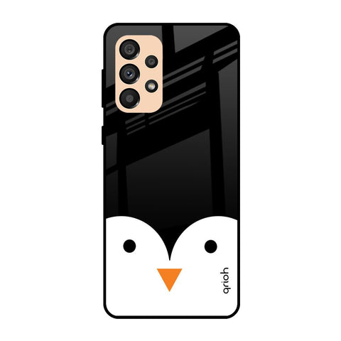 Cute Penguin Samsung Galaxy A33 5G Glass Cases & Covers Online