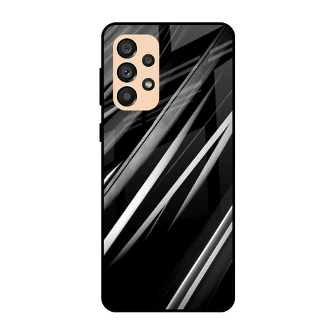 Black & Grey Gradient Samsung Galaxy A33 5G Glass Cases & Covers Online