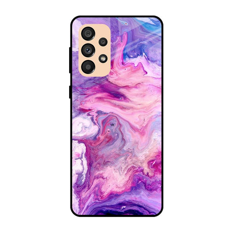 Cosmic Galaxy Samsung Galaxy A33 5G Glass Cases & Covers Online