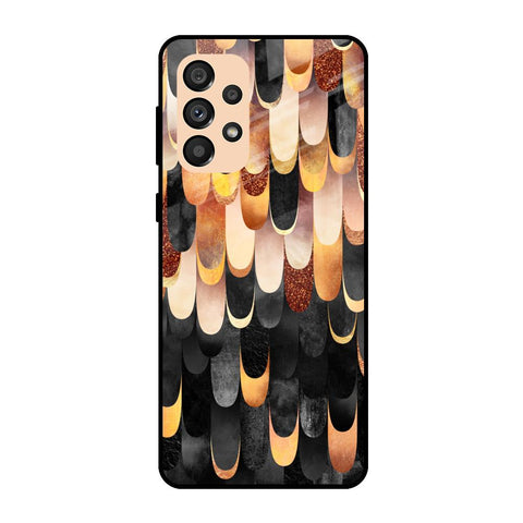 Bronze Abstract Samsung Galaxy A33 5G Glass Cases & Covers Online