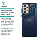 Overshadow Blue Glass Case For Samsung Galaxy A33 5G