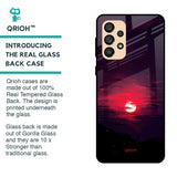 Morning Red Sky Glass Case For Samsung Galaxy A33 5G