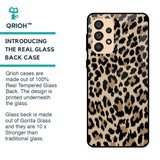Leopard Seamless Glass Case For Samsung Galaxy A33 5G