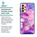 Cosmic Galaxy Glass Case for Samsung Galaxy A33 5G