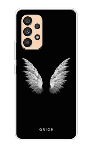 White Angel Wings Samsung Galaxy A33 5G Back Cover