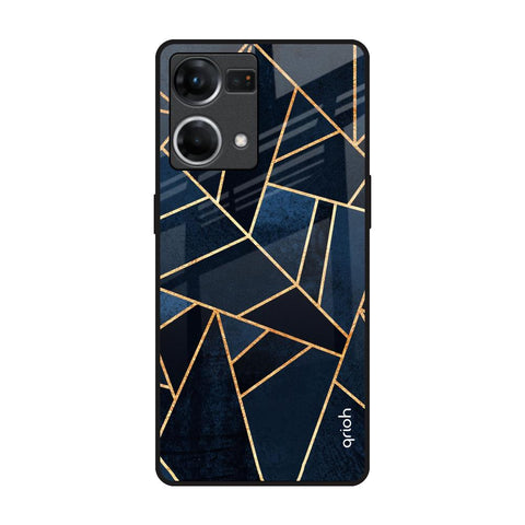 Abstract Tiles OPPO F21 Pro Glass Back Cover Online