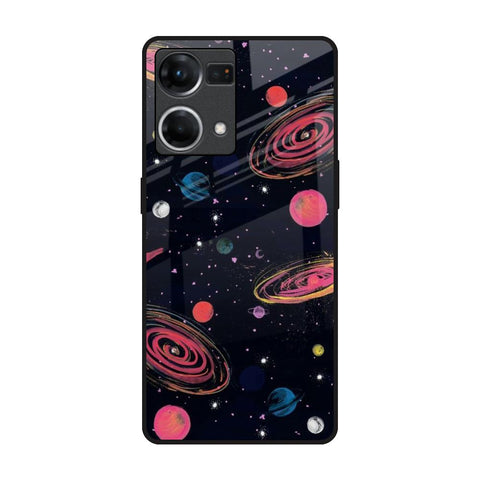 Galaxy In Dream OPPO F21 Pro Glass Back Cover Online
