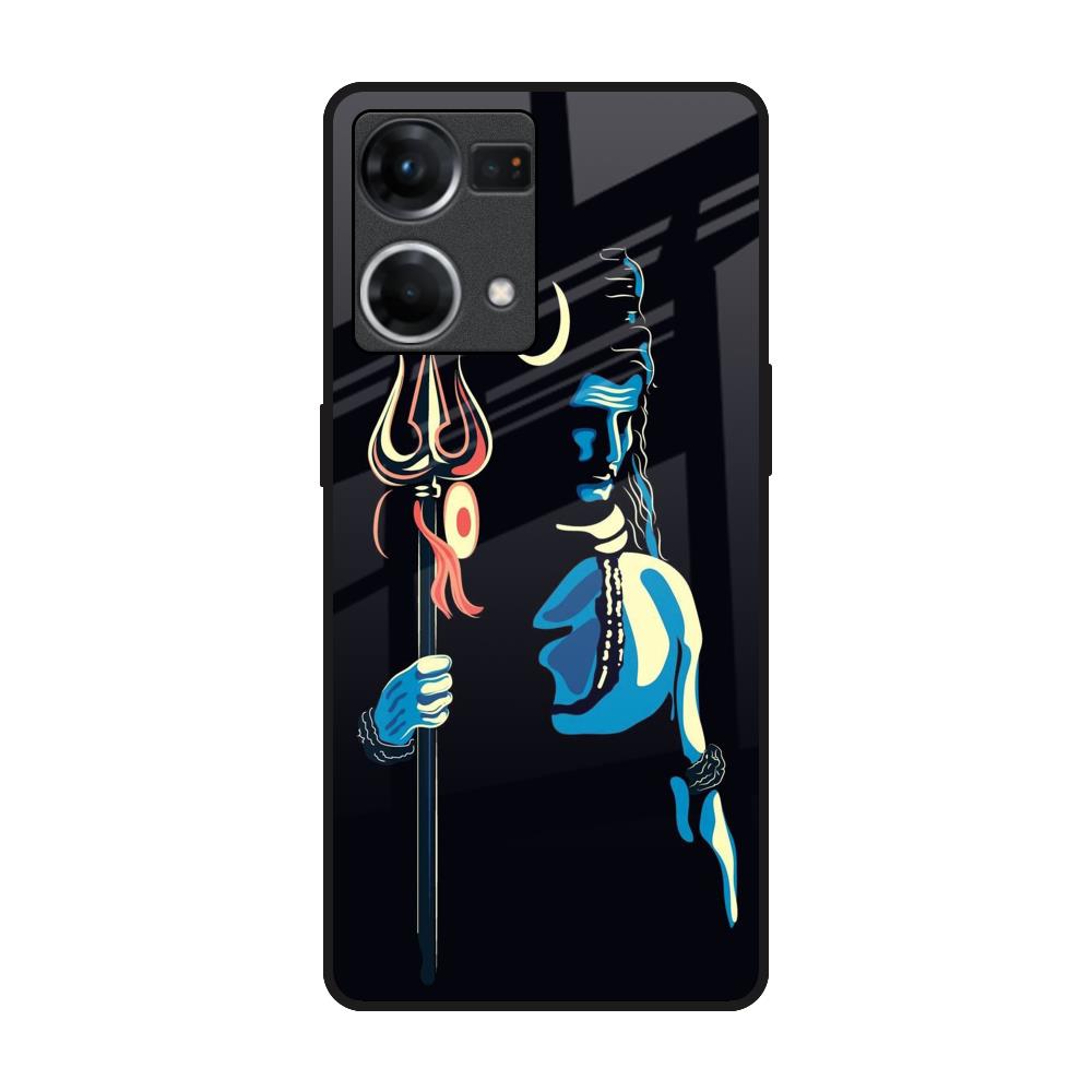 Mahakal OPPO F21 Pro Glass Back Cover Online