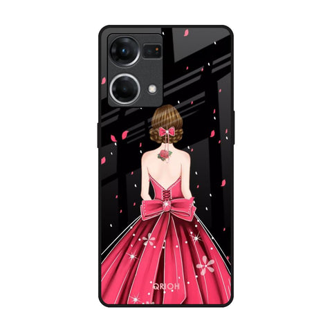Fashion Princess OPPO F21 Pro Glass Back Cover Online