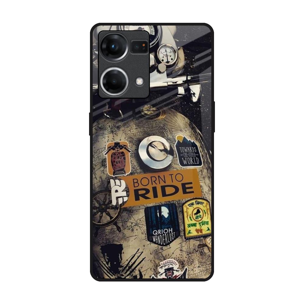 Ride Mode On OPPO F21 Pro Glass Back Cover Online