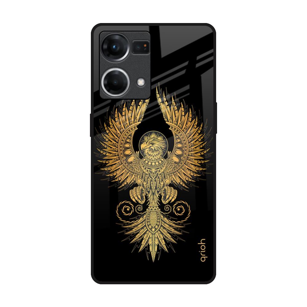 Mythical Phoenix Art OPPO F21 Pro Glass Back Cover Online