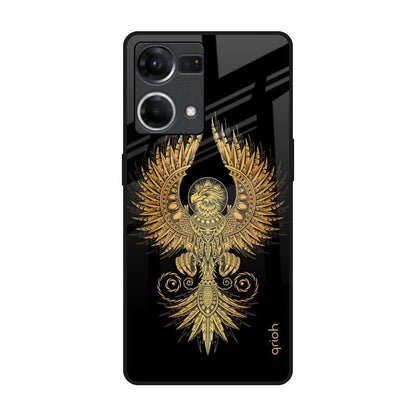 Mythical Phoenix Art OPPO F21 Pro Glass Back Cover Online