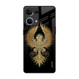 Mythical Phoenix Art OPPO F21 Pro Glass Back Cover Online