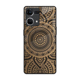 Luxury Mandala OPPO F21 Pro Glass Back Cover Online