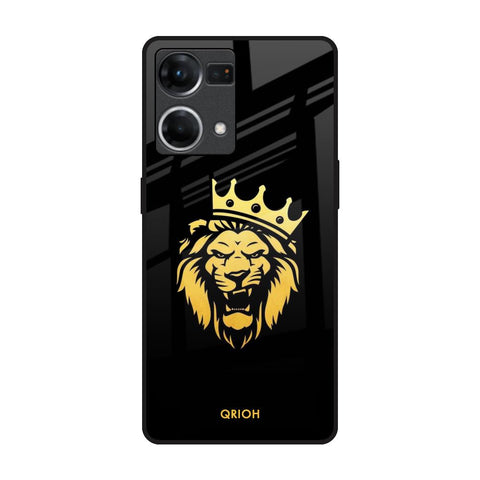 Lion The King OPPO F21 Pro Glass Back Cover Online