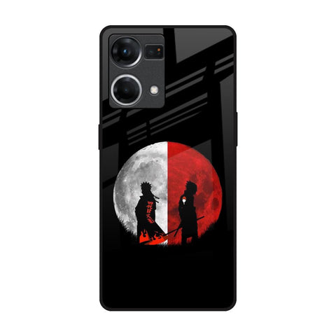 Anime Red Moon OPPO F21 Pro Glass Back Cover Online