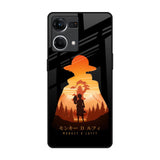 Luffy One Piece OPPO F21 Pro Glass Back Cover Online