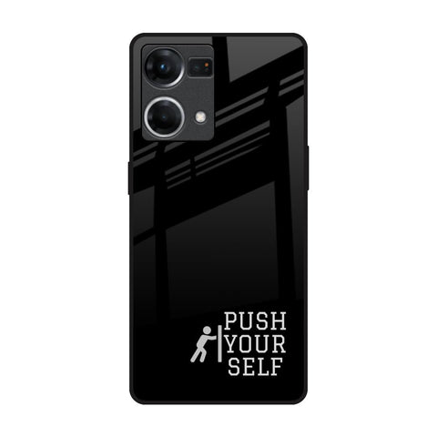 Push Your Self OPPO F21 Pro Glass Back Cover Online