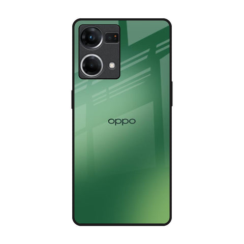 Green Grunge Texture OPPO F21 Pro Glass Back Cover Online
