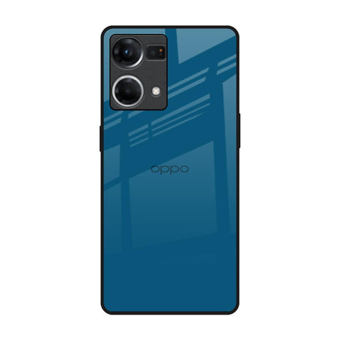 Cobalt Blue OPPO F21 Pro Glass Back Cover Online