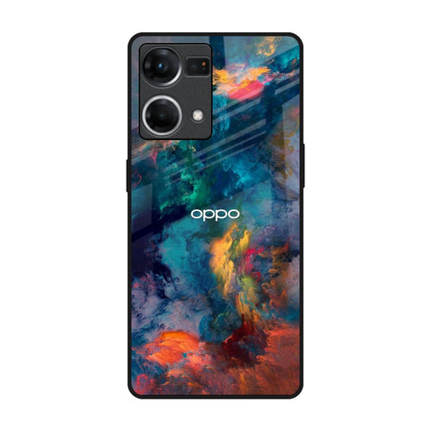 Colored Storm OPPO F21 Pro Glass Back Cover Online