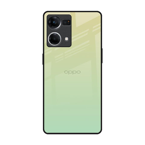 Mint Green Gradient OPPO F21 Pro Glass Back Cover Online