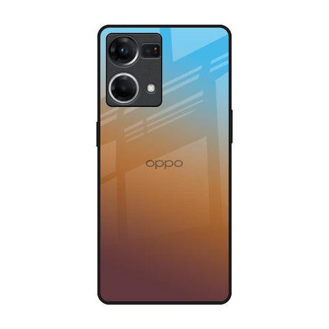 Rich Brown OPPO F21 Pro Glass Back Cover Online