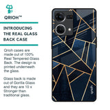 Abstract Tiles Glass Case for OPPO F21 Pro