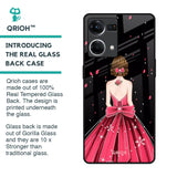 Fashion Princess Glass Case for OPPO F21 Pro