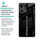 Follow Your Dreams Glass Case for OPPO F21 Pro