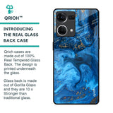 Gold Sprinkle Glass Case for OPPO F21 Pro