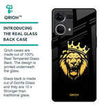 Lion The King Glass Case for OPPO F21 Pro