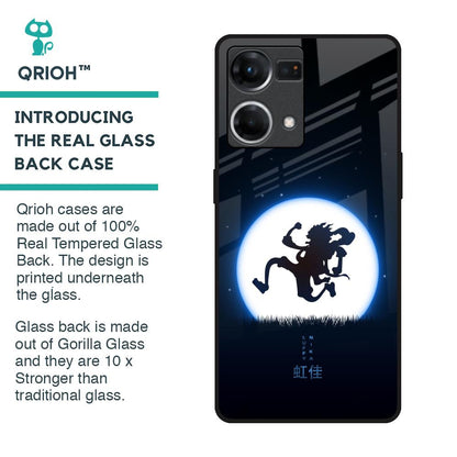 Luffy Nika Glass Case for OPPO F21 Pro