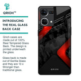 Modern Camo Abstract Glass Case for OPPO F21 Pro