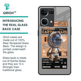 Space Ticket Glass Case for OPPO F21 Pro
