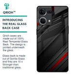 Modern Abstract Glass Case for OPPO F21 Pro