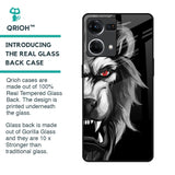 Wild Lion Glass Case for OPPO F21 Pro