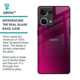 Pink Burst Glass Case for OPPO F21 Pro