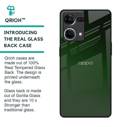 Deep Forest Glass Case for OPPO F21 Pro