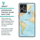 Fly Around The World Glass Case for OPPO F21 Pro