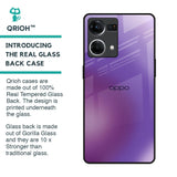 Ultraviolet Gradient Glass Case for OPPO F21 Pro
