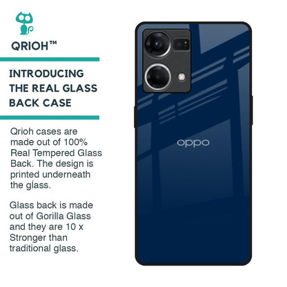 Royal Navy Glass Case for OPPO F21 Pro