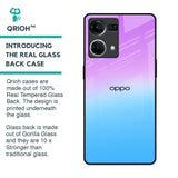 Unicorn Pattern Glass Case for OPPO F21 Pro