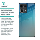 Sea Theme Gradient Glass Case for OPPO F21 Pro