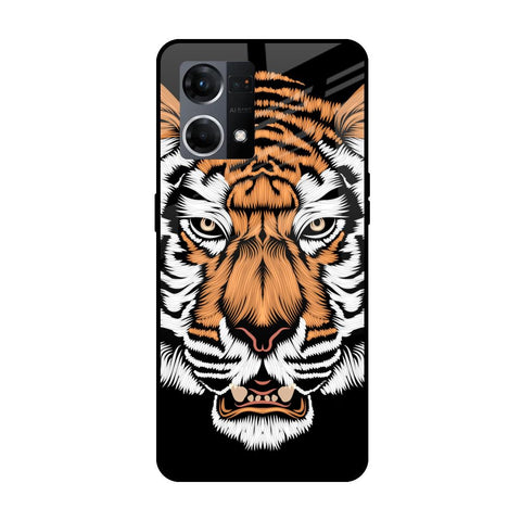 Angry Tiger OPPO F21 Pro 4G Glass Cases & Covers Online