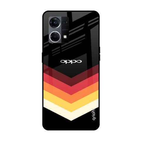 Abstract Arrow Pattern OPPO F21 Pro 4G Glass Cases & Covers Online