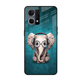 Adorable Baby Elephant OPPO F21 Pro 4G Glass Cases & Covers Online